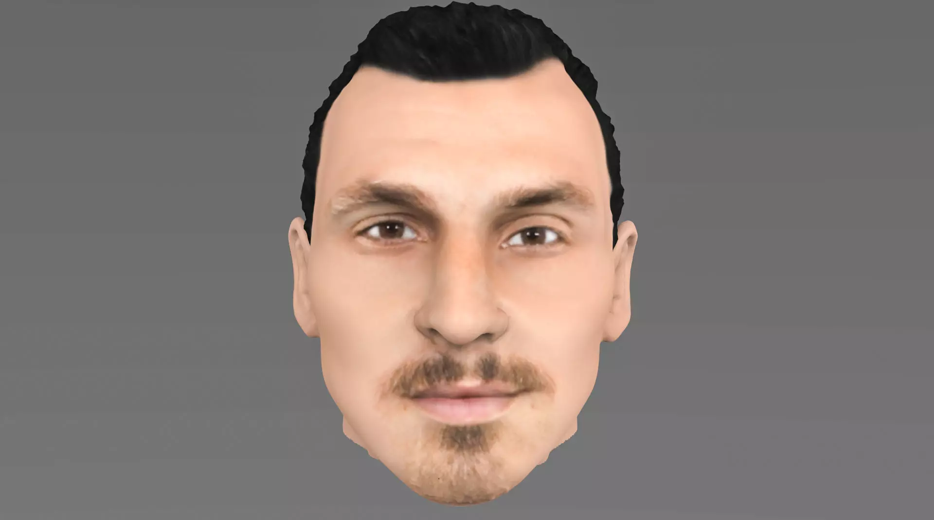 Zlatan Ibrahimovic 3D model_0