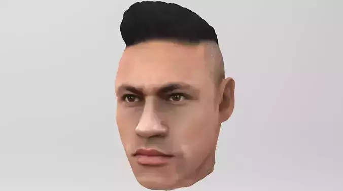 Neymar 3D model