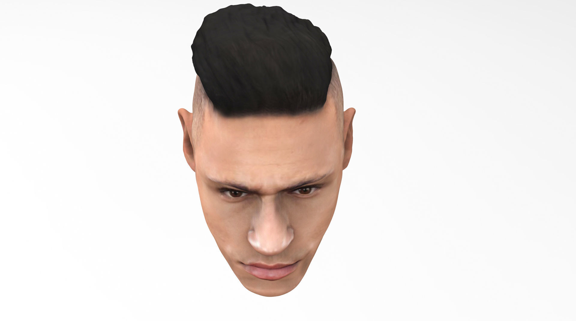 Neymar 3D model_8