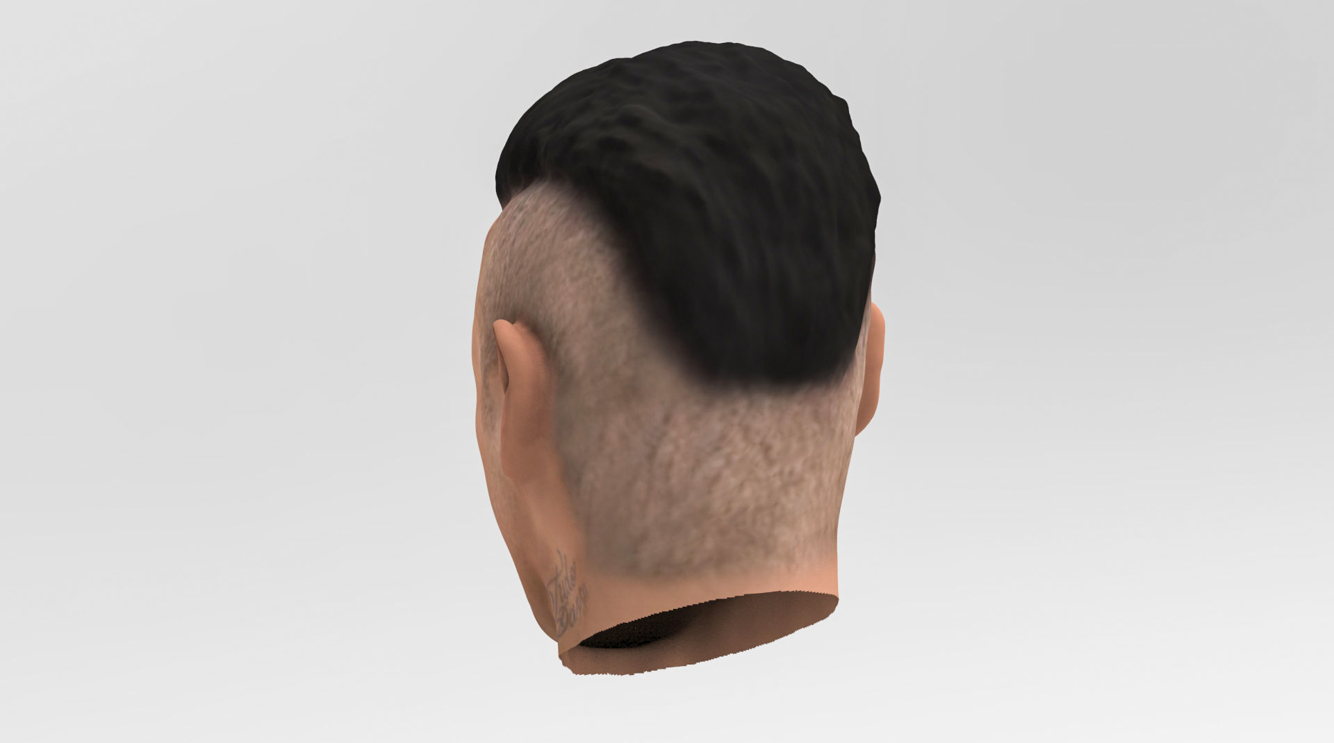 Neymar 3D model_5