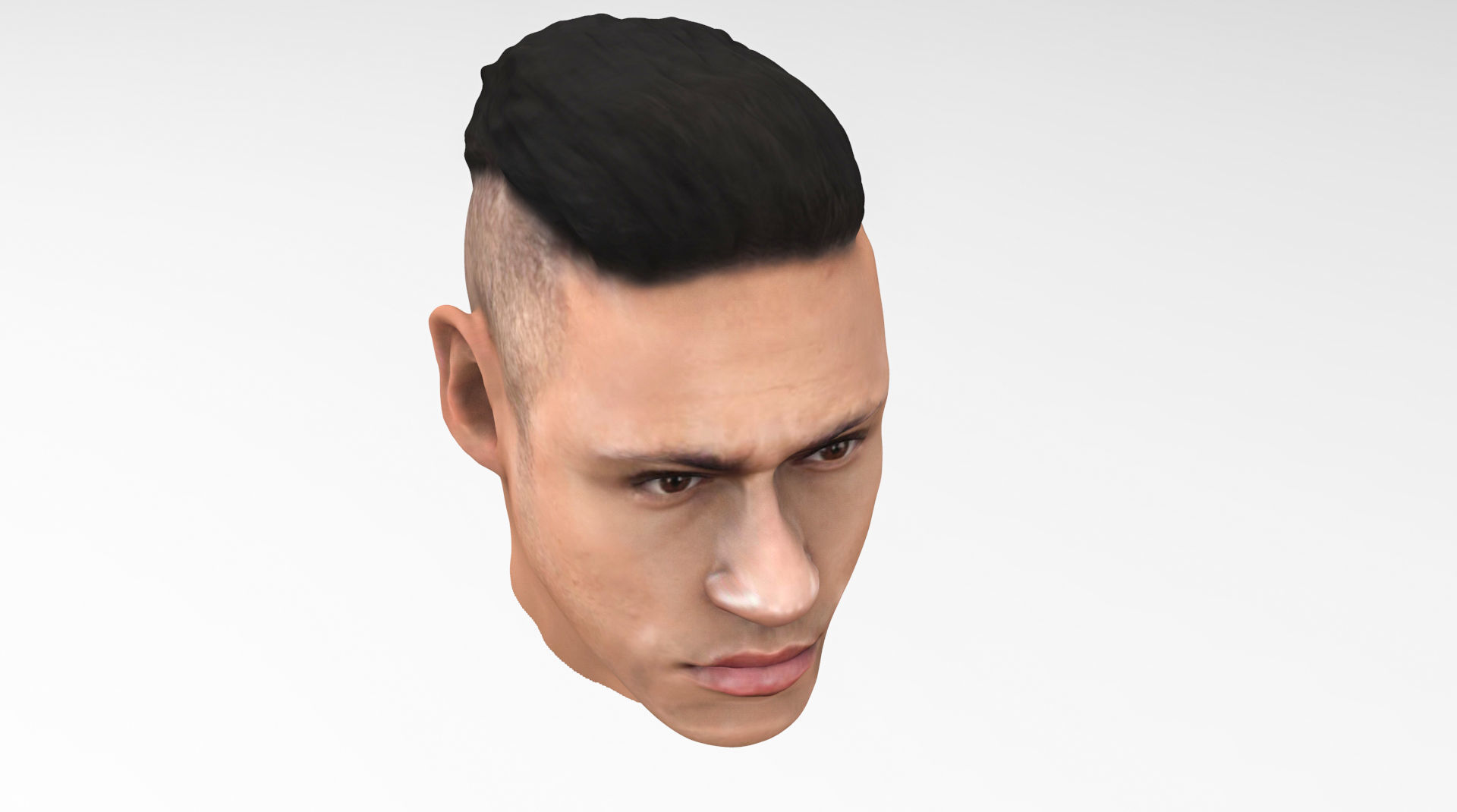 Neymar 3D model_11