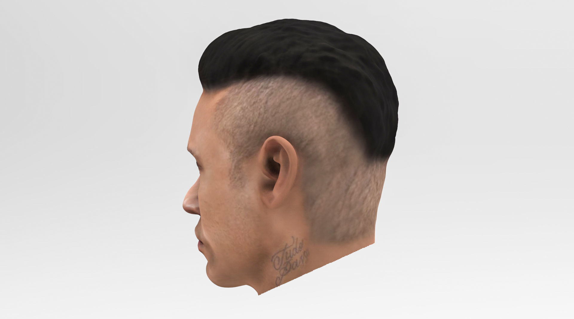 Neymar 3D model_4