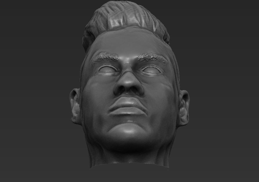 Neymar 3D model_22