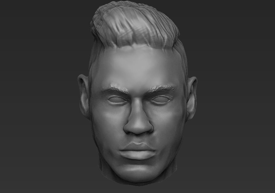 Neymar 3D model_15