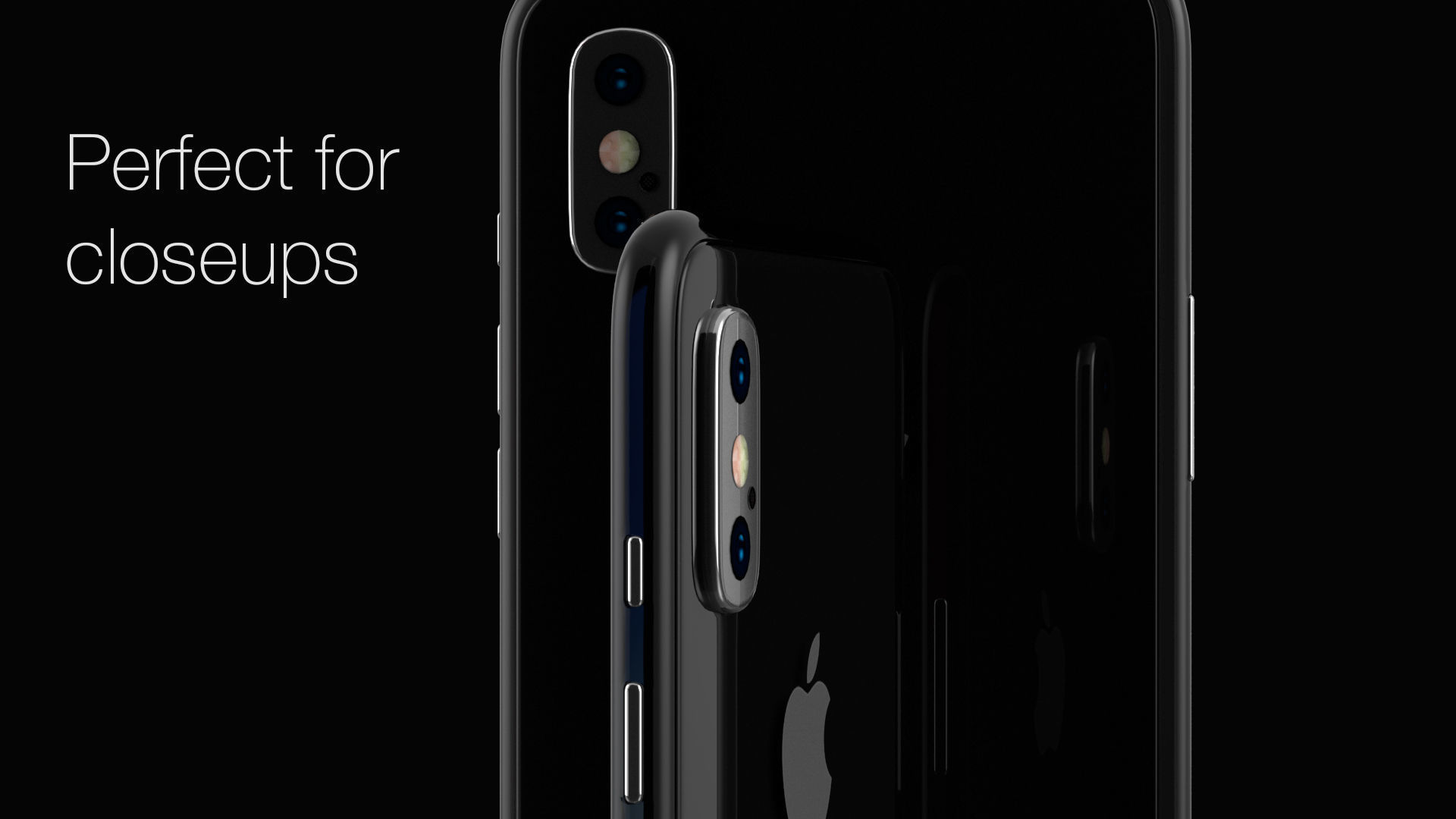 Apple Iphone X 3D model_4