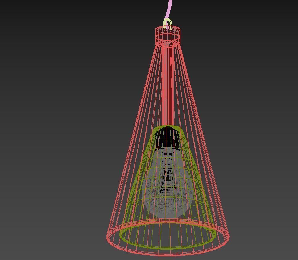 Access Pendant Light 50543-CH-CLOP Icicle Low-poly 3D model_11