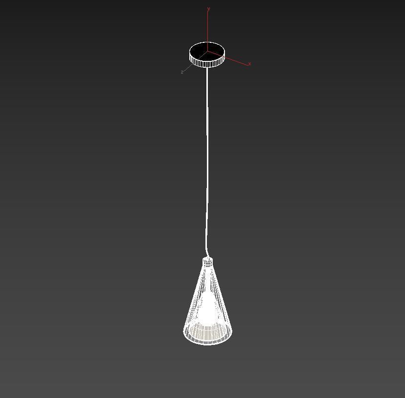 Access Pendant Light 50543-CH-CLOP Icicle Low-poly 3D model_7