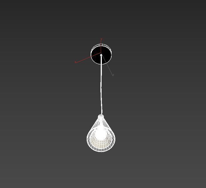 Access Pendant Light 50543-CH-CLOP Icicle Low-poly 3D model_9
