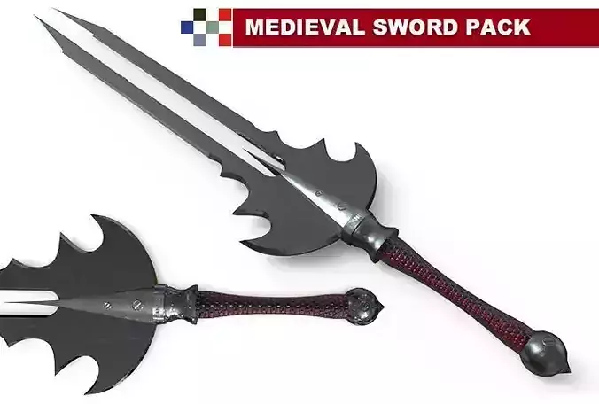 Lowpoly Medieval Sword Pack-HQ