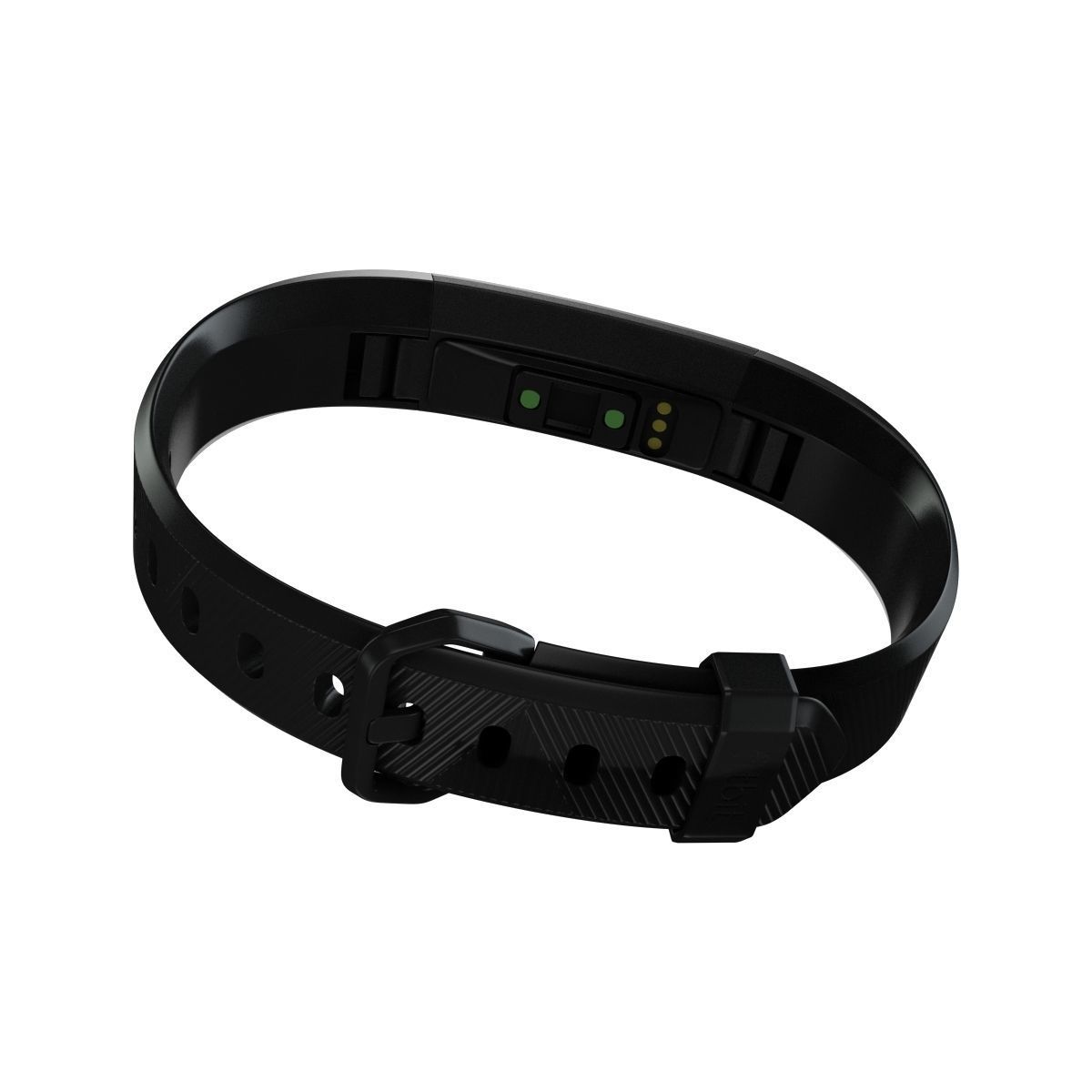 Fitbit Alta HR Black Gunmetal 3D model_4