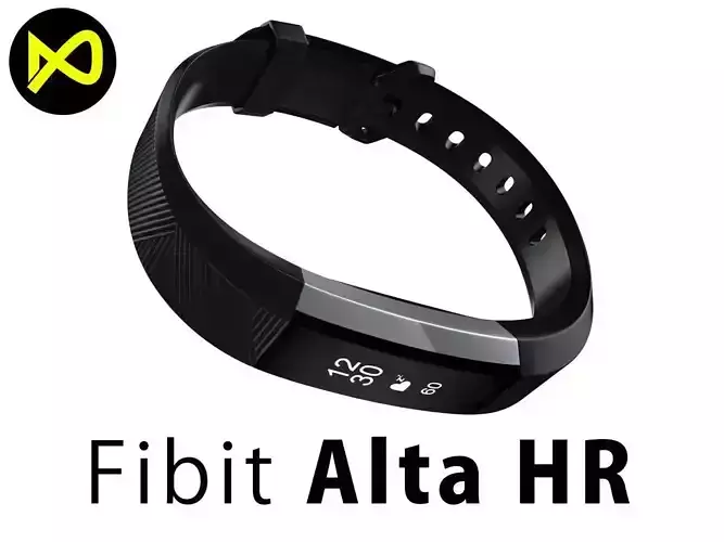 Fitbit Alta HR Black Steel