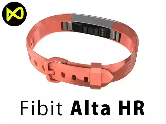 Fitbit Alta HR Coral Steel