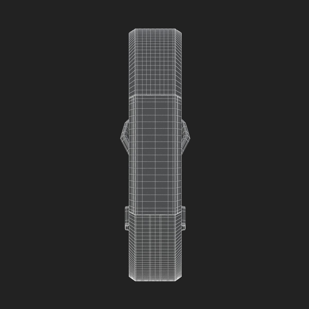 Fitbit Alta HR Coral Steel 3D model_14
