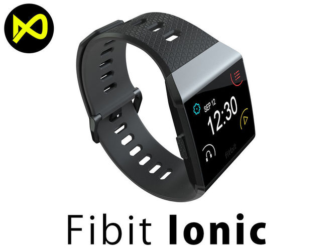 Fitbit Ionic Charcoal 3D model