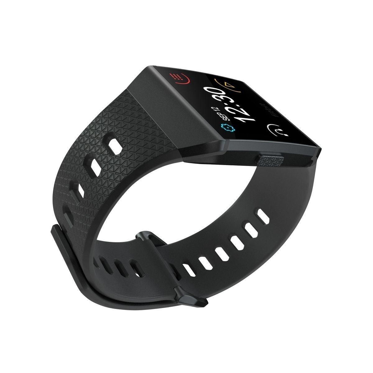 Fitbit Ionic Charcoal 3D model_5