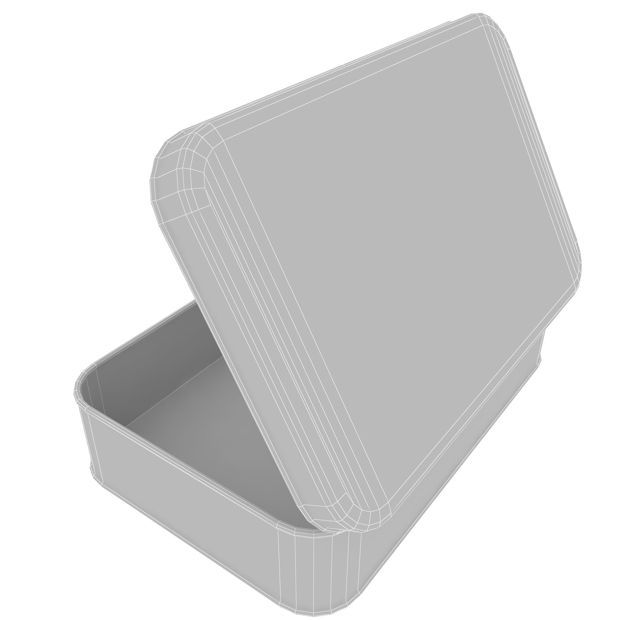 First aids kit Low-poly 3D model_11