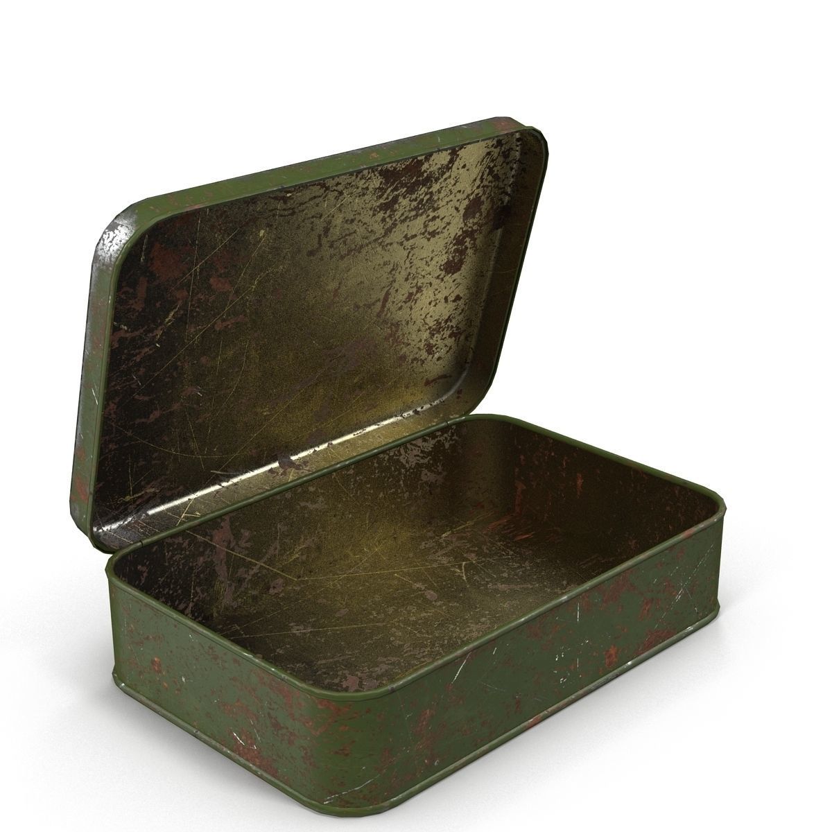 First aids kit Low-poly 3D model_4