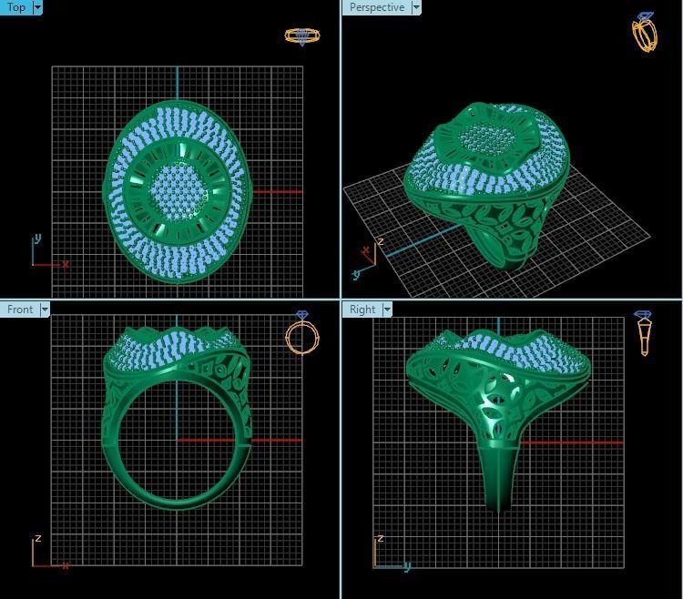 Ring R0272 3D print model_2