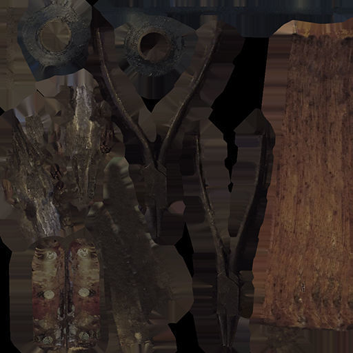 craft tools Low-poly 3D model_11