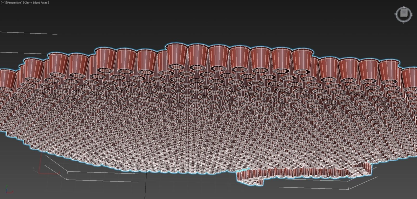 Space helmet perler beads 3D model_5