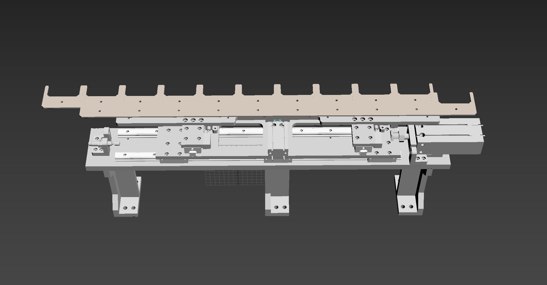 Equidistant loading mechanism 3D model_2