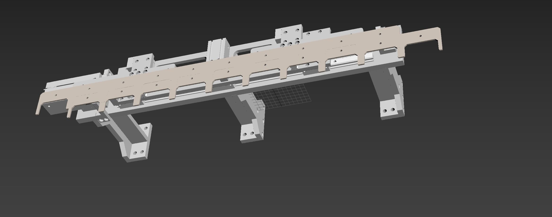 Equidistant loading mechanism 3D model_1