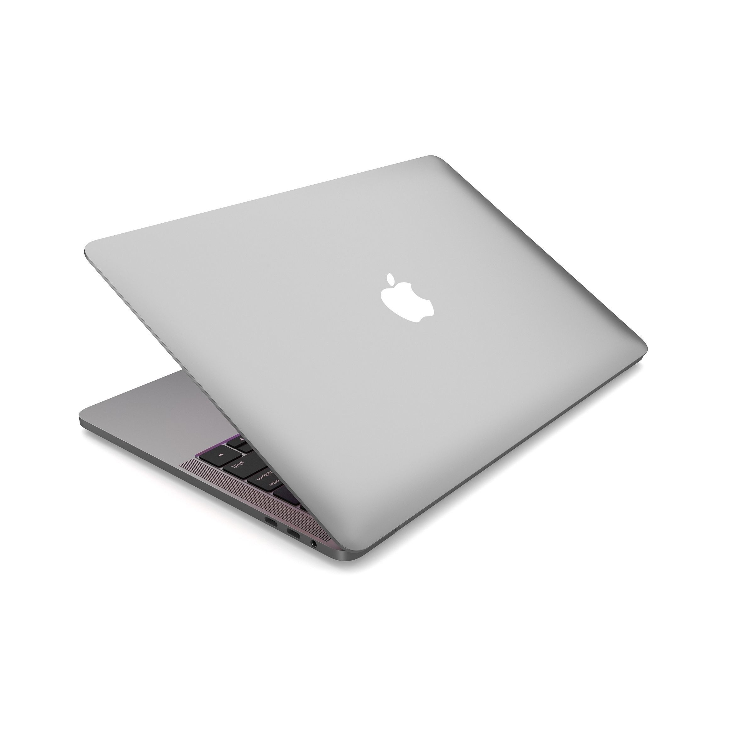 MacBook Pro 13 Inch A1706 Touch Bar Gray 3D model_1