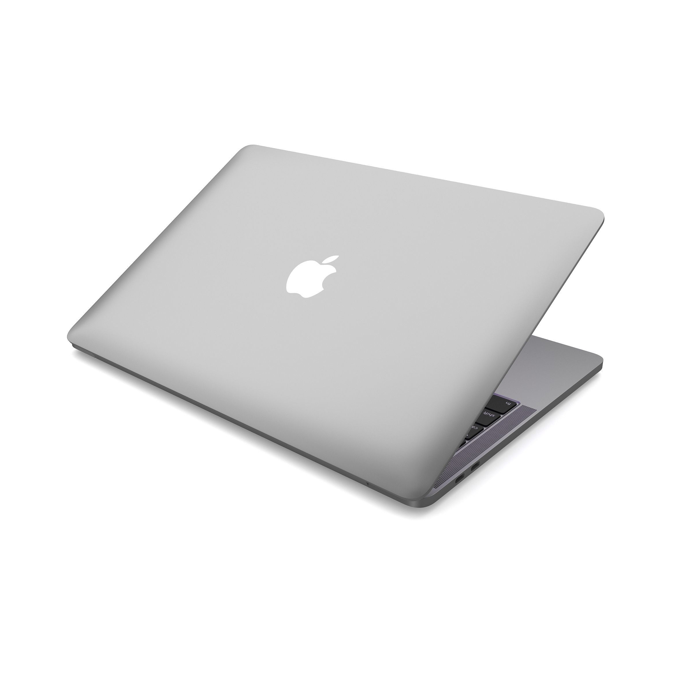MacBook Pro 13 Inch A1706 Touch Bar Gray 3D model_4