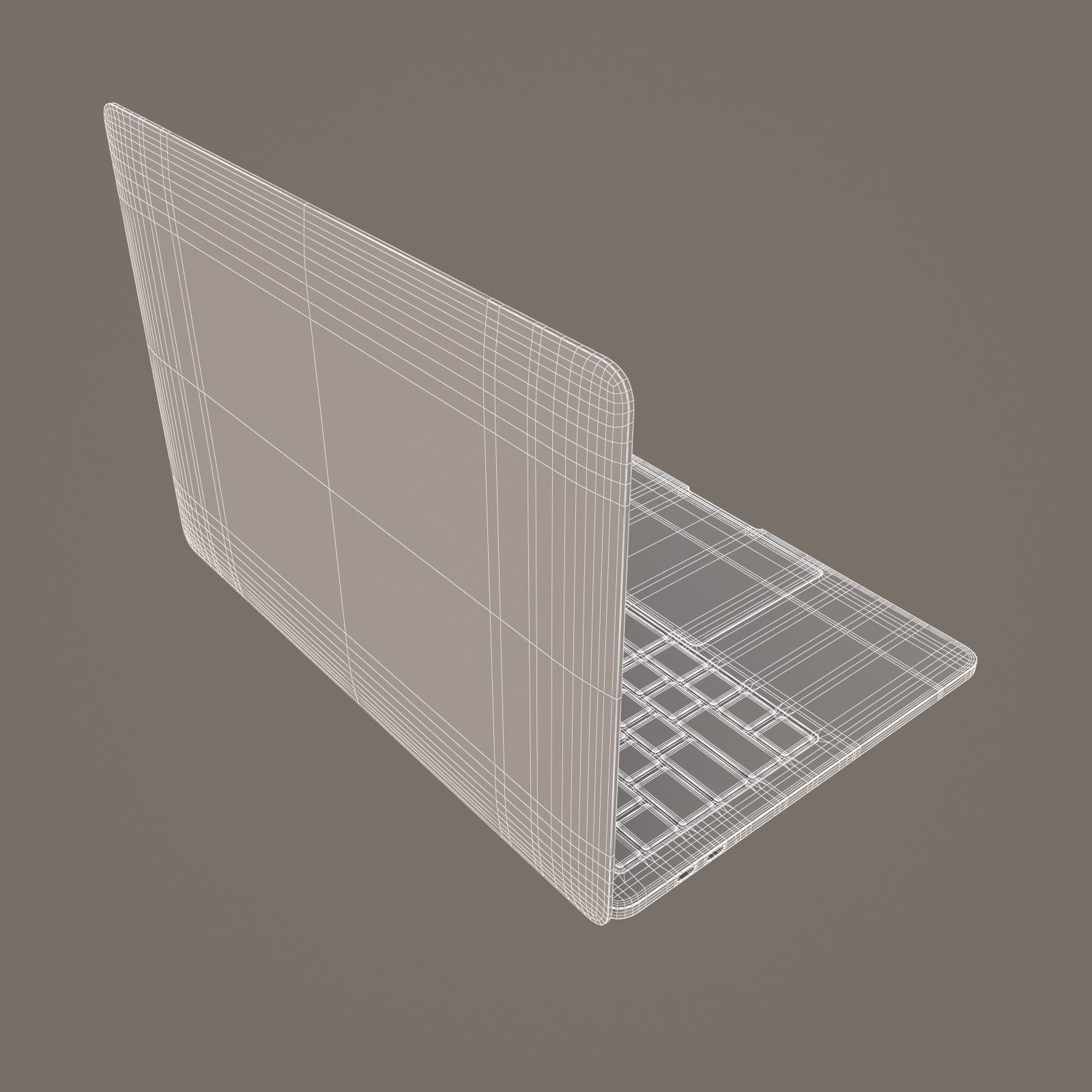 MacBook Pro 13 Inch A1706 Touch Bar Gray 3D model_17