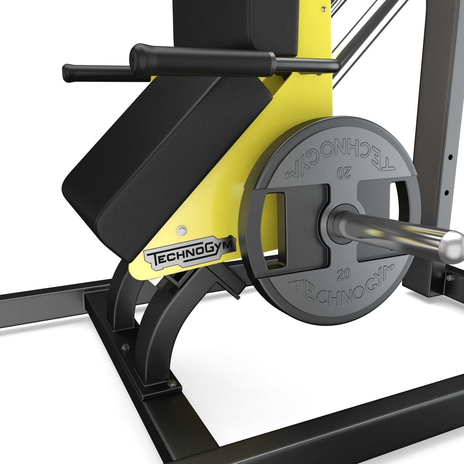 Technogym - Plate Loaded - Calf 3D model_5