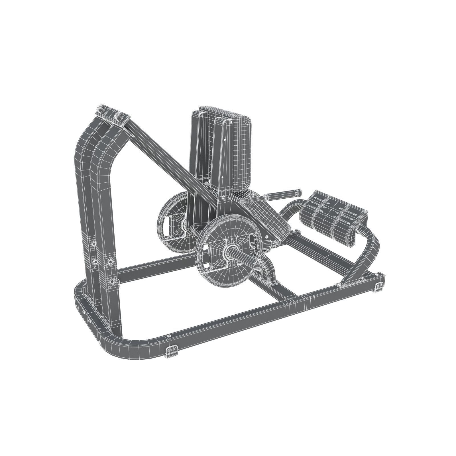 Technogym - Plate Loaded - Calf 3D model_7