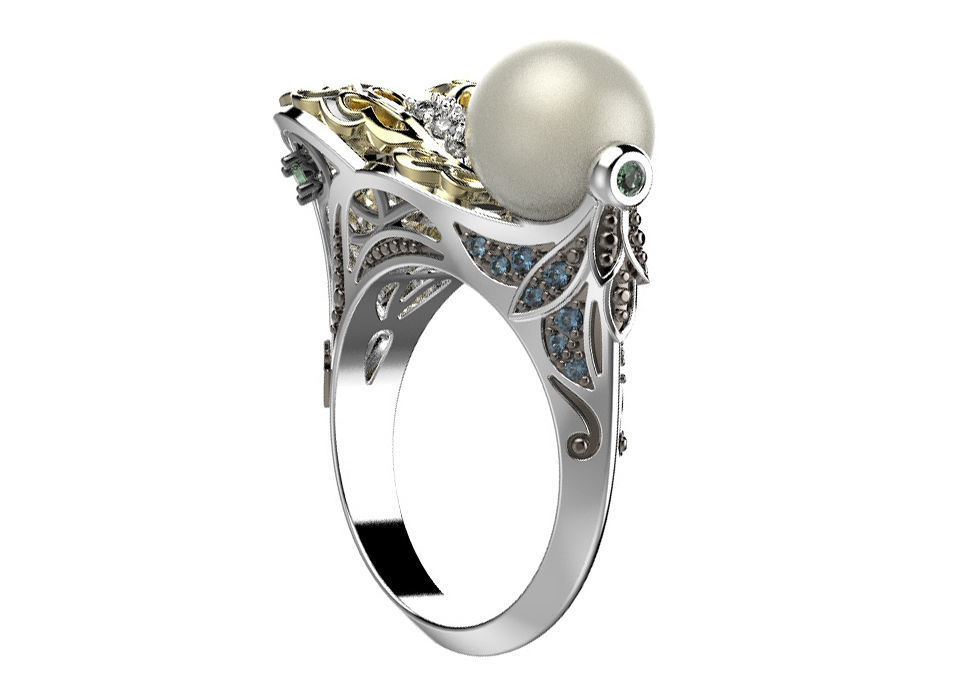 Ring 147 3D print model_4