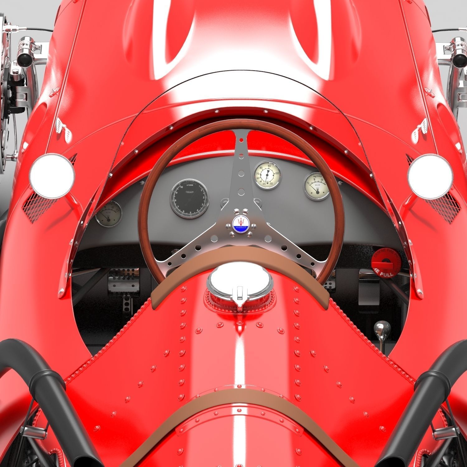 Maserati 250F 3D model_3