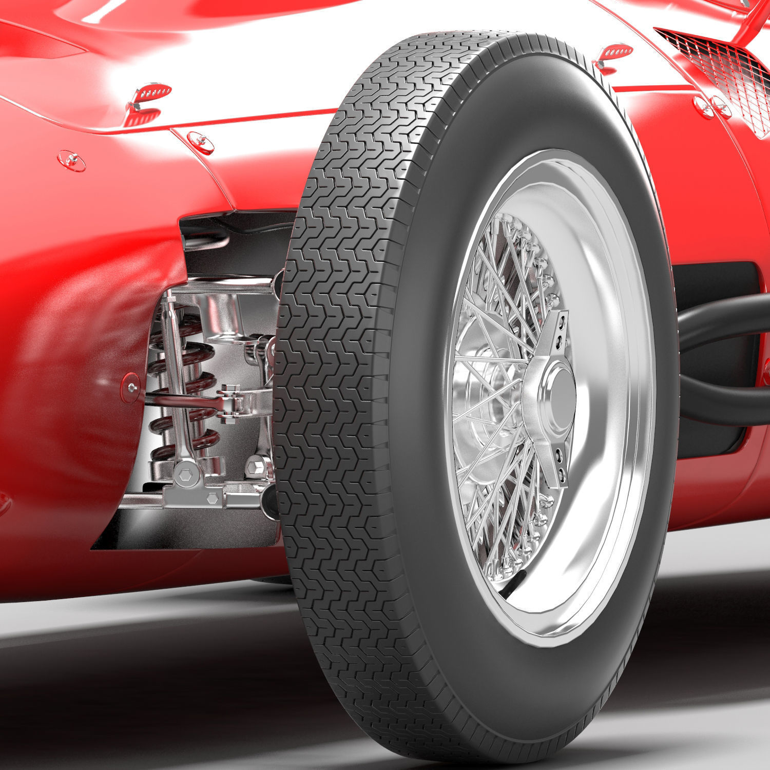 Maserati 250F 3D model_7