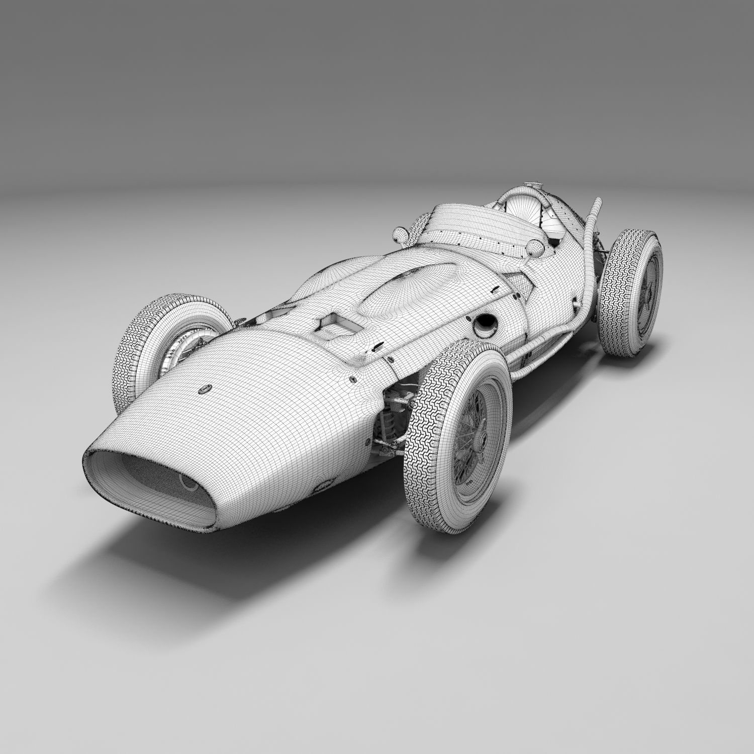 Maserati 250F 3D model_10