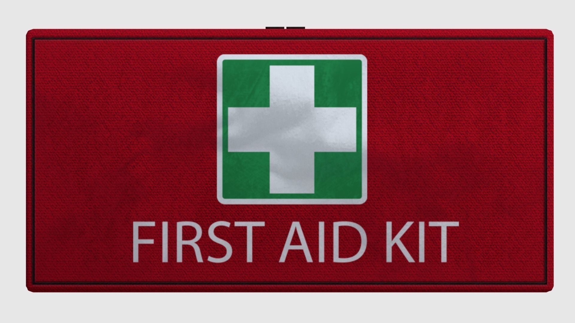 First Aid Kit - Game Ready Low-poly 3D model_1