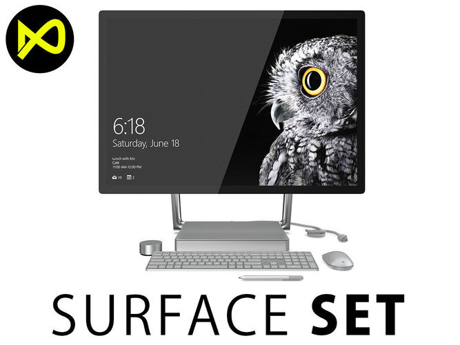 Microsoft Surface Studio 3D model