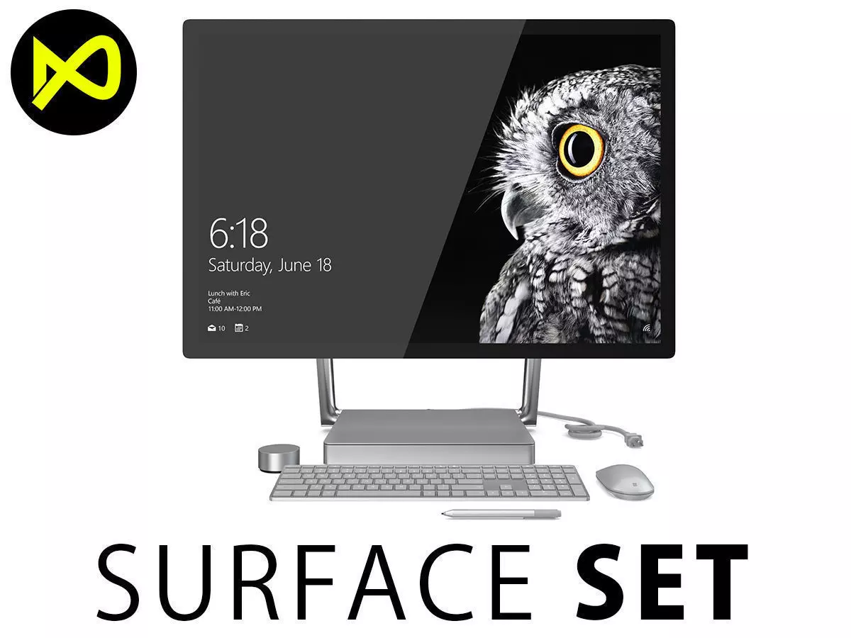 Microsoft Surface Studio 3D model_0