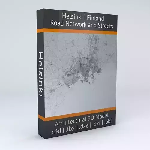 Helsinki Area Road Network and Streets