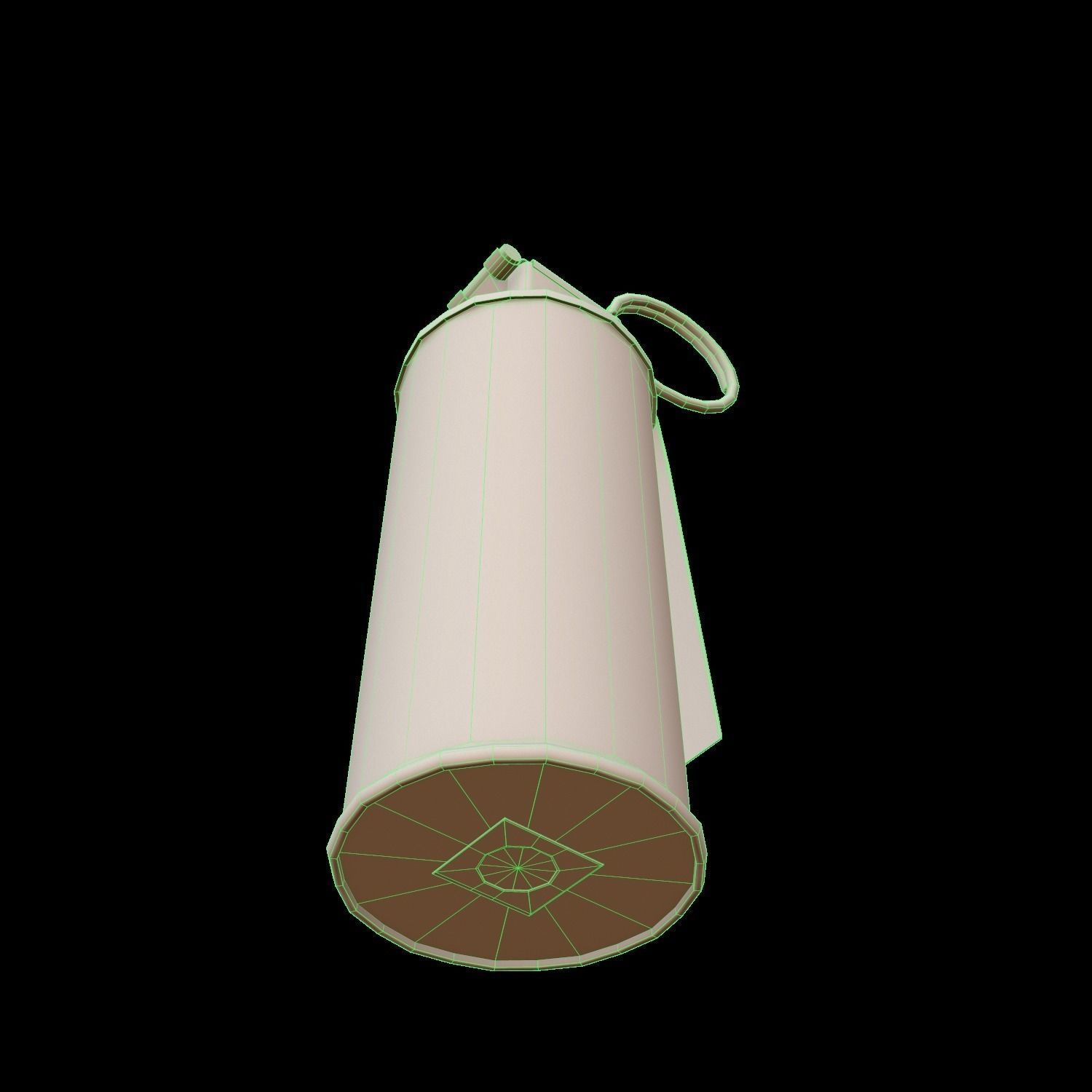 M18 hand grenade Bomb Gaming Model Low-poly 3D model_4