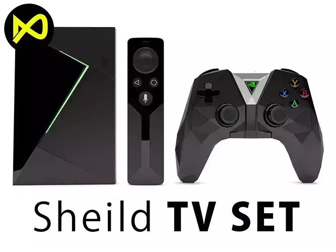 NVIDIA SHIELD TV Set 3D model