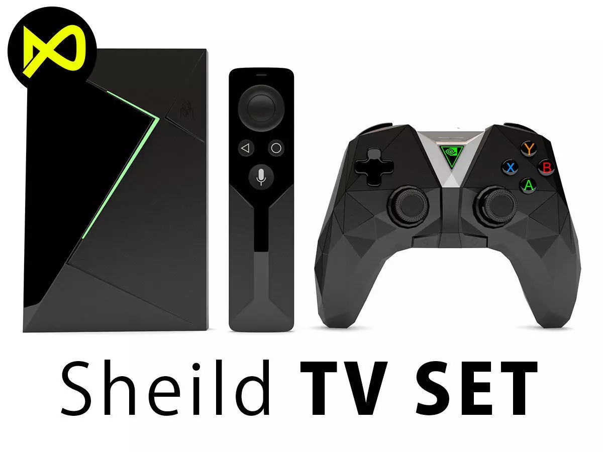 NVIDIA SHIELD TV Set 3D model_0