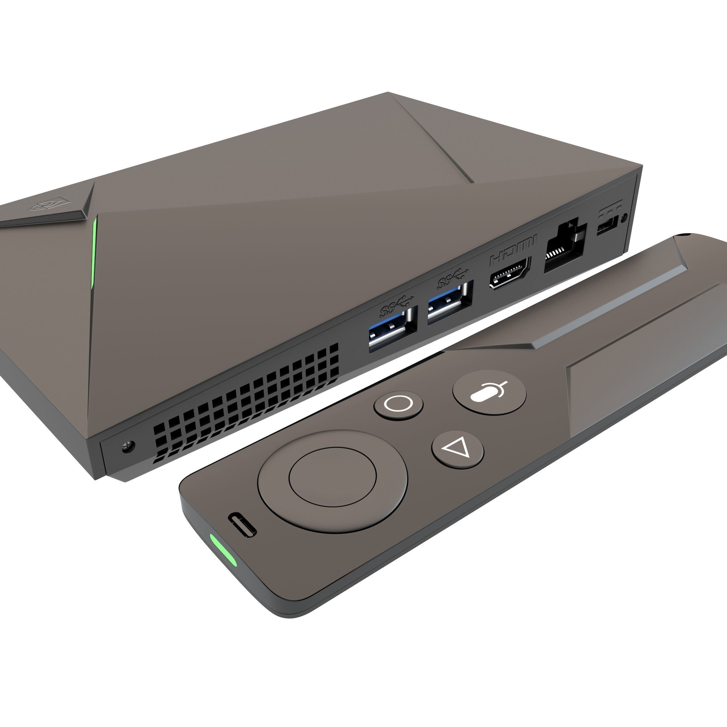 NVIDIA SHIELD TV Set 3D model_10