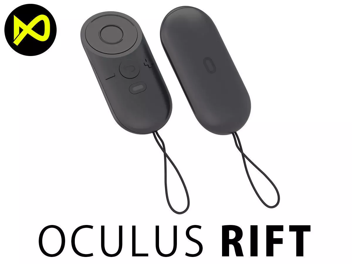 Oculus Rift Remote 3D model_0