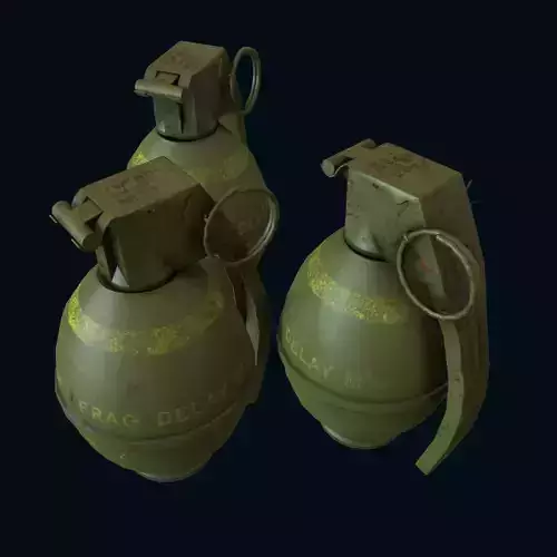 M26 Hand Grenade Bomb Gaming Model 