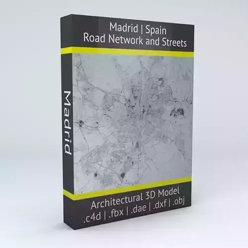 Madrid Road Network and Streets