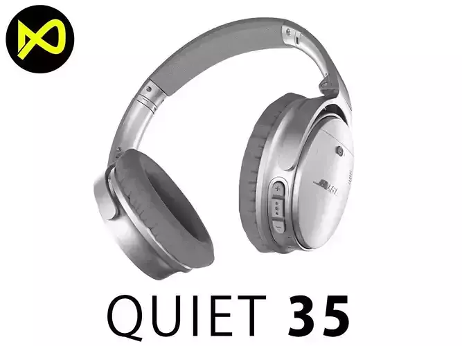 Bose QuietComfort 35 Wireless Headphones 3D model
