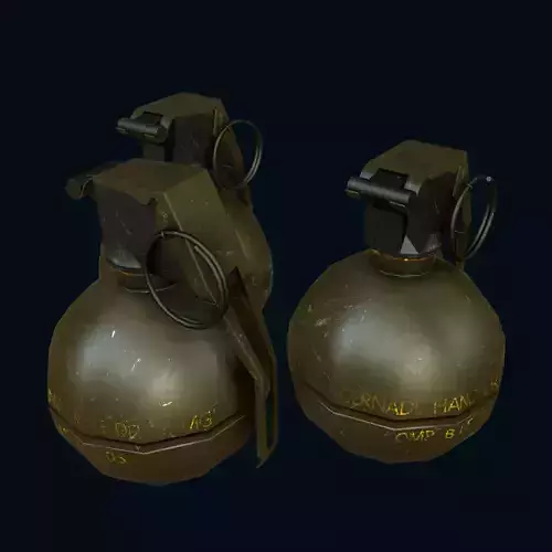 M67 Hand Grenade Bomb Gaming Model 