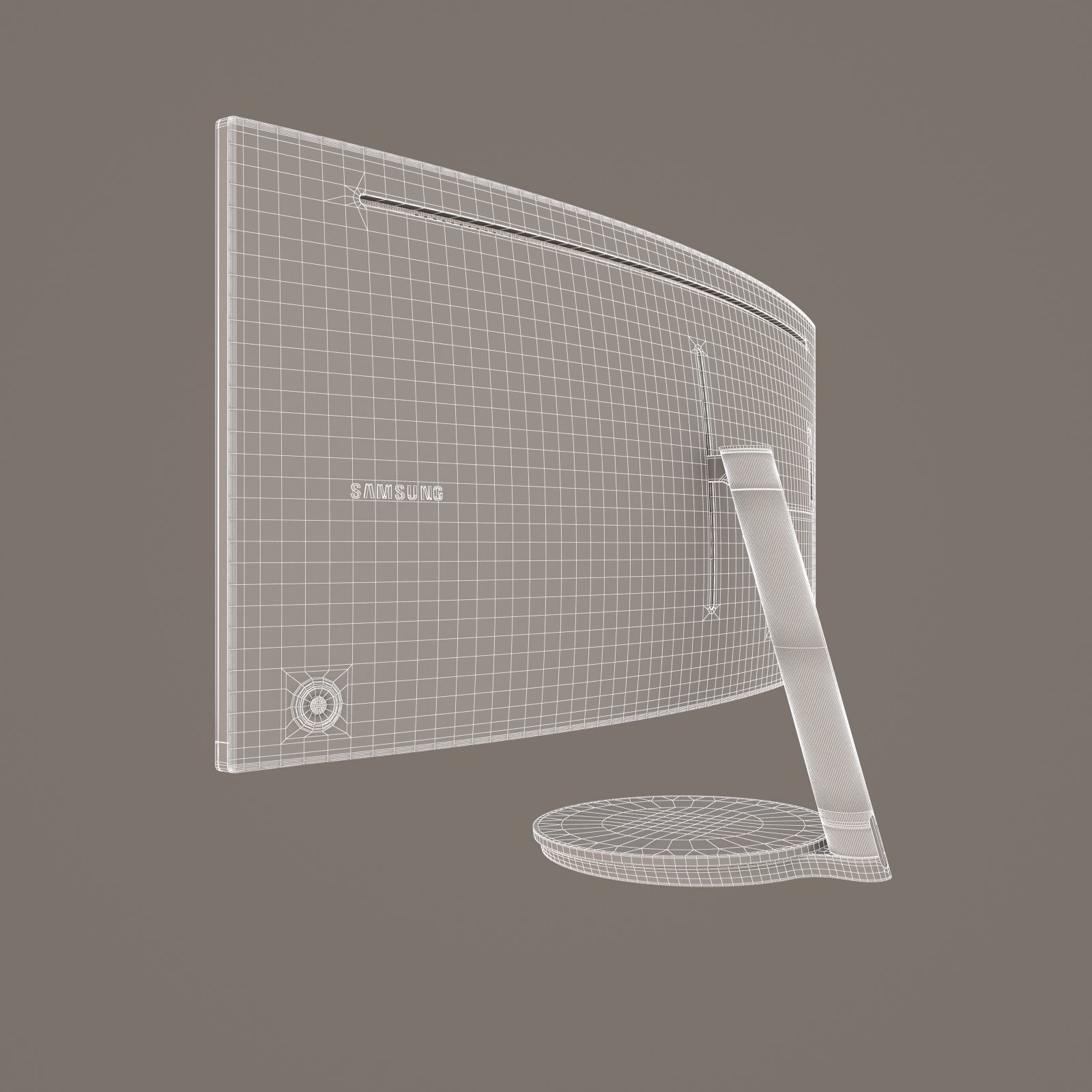 Samsung C34F791 34 inch Curverd Widescreen Monitor 3D model_18