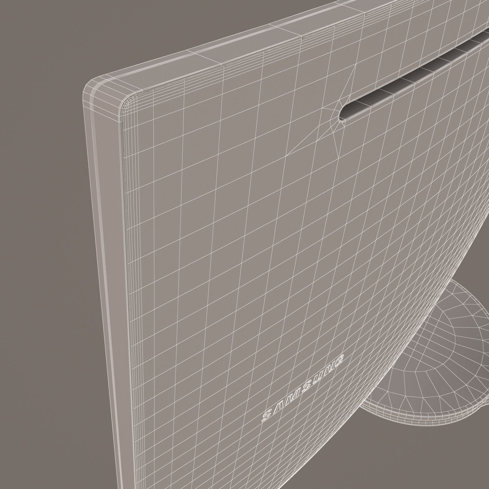 Samsung C34F791 34 inch Curverd Widescreen Monitor 3D model_22